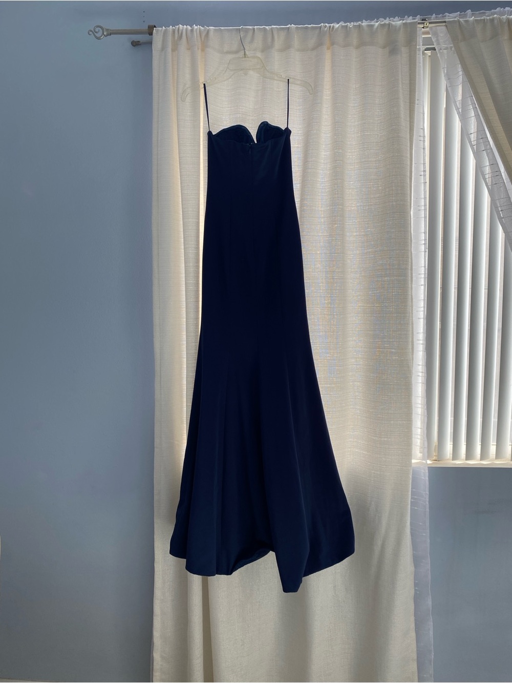 Sophisticated Navy Blue Gown